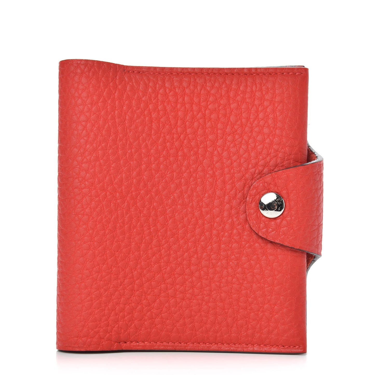 Taurillon Clemence Ulysse Mini Notebook Rouge De Coeur