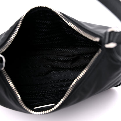 Prada Tessuto Nylon Saffiano Mini Re-Edition 2005 Bag Black 5 of 8