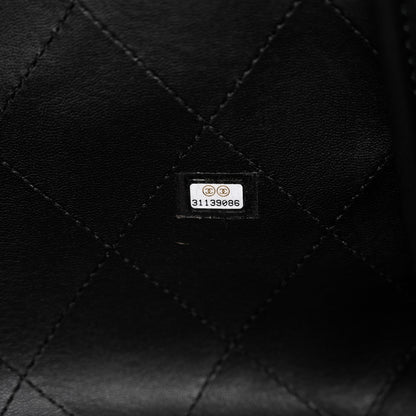 Chanel Calfskin Stitched Small Shopping Tote Black 8 of 12