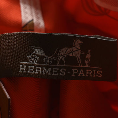 Hermes Epsom Silk Les Leopards Musardine Bag Rouge Casaque 6 of 11