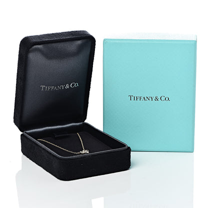 Tiffany 18K Yellow Gold Diamond Heart Pendant Necklace 9 of 9