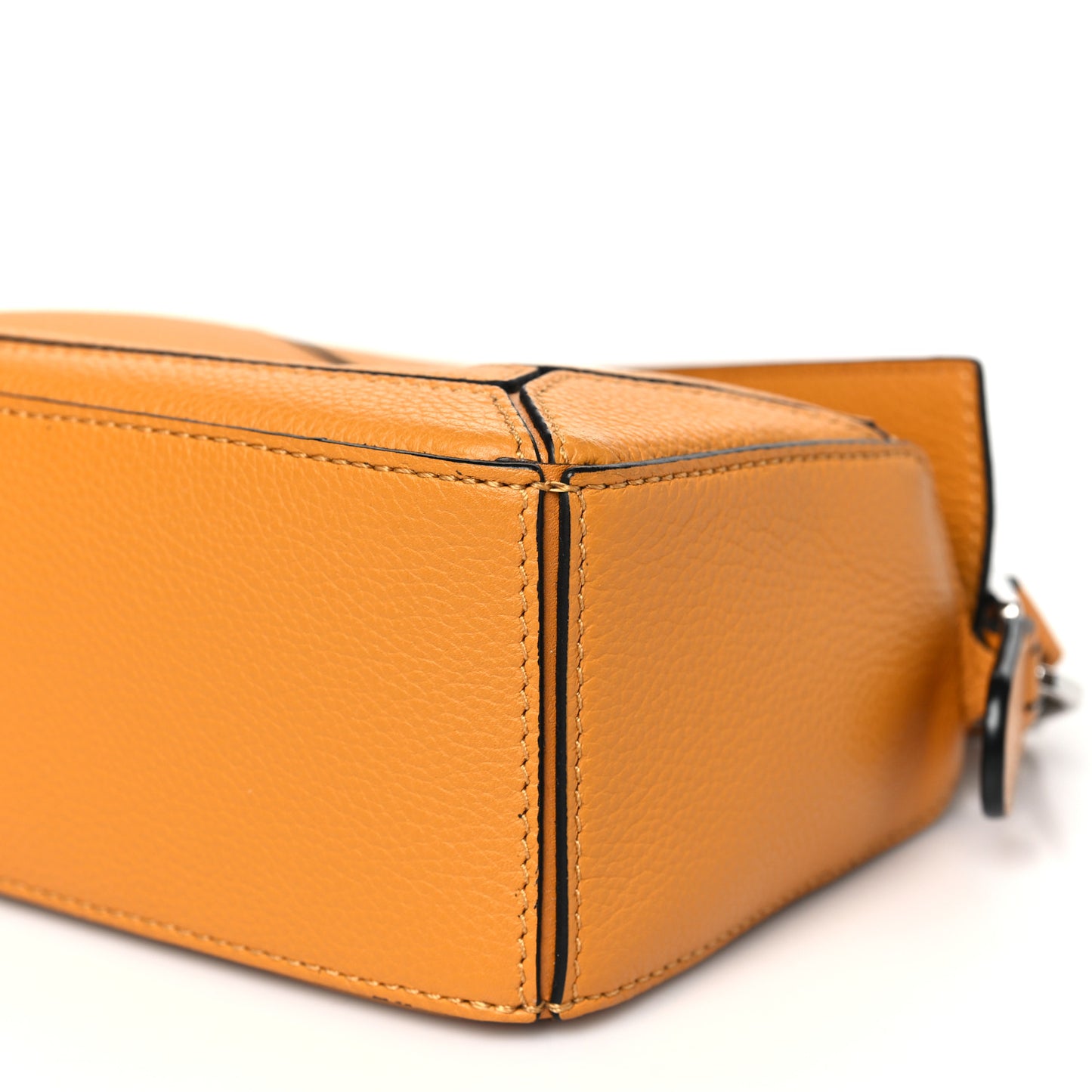 Grained Calfskin Mini Puzzle Bag Sunflower