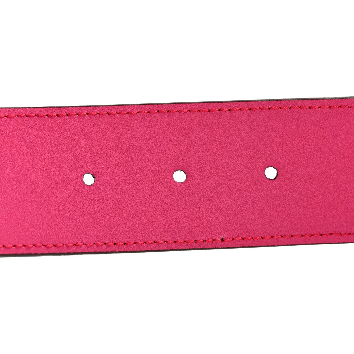 Gucci Calfskin Floral Heron G Cube Memorable Buckle 40mm Belt 80 32 Pink Green Multicolor 4 of 6