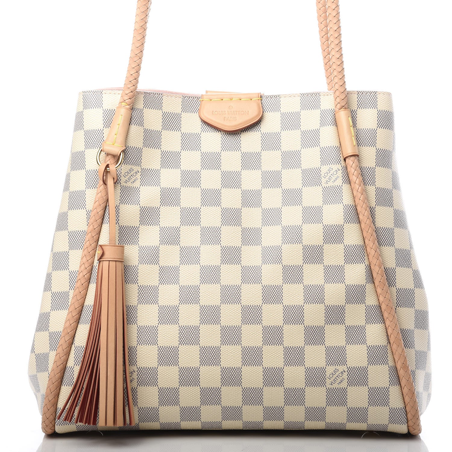 Louis Vuitton Damier Azur Propriano Rose Ballerine 10 of 10