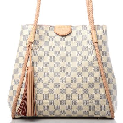Louis Vuitton Damier Azur Propriano Rose Ballerine 10 of 10