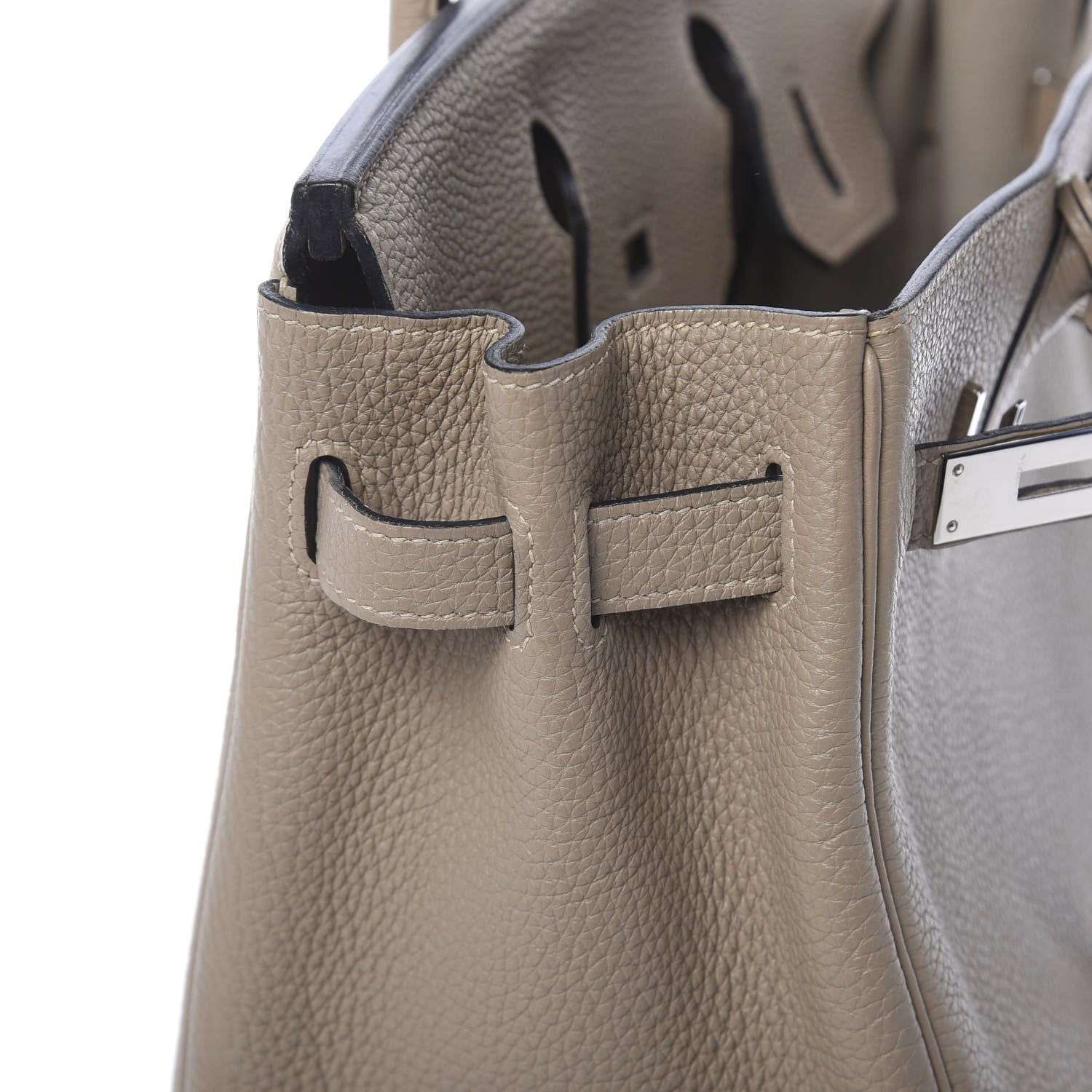 Hermes Togo Birkin 30 Gris Tourterelle 11 of 36