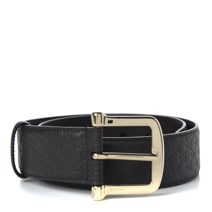 Gucci Soft Microguccissima Margaux Calfskin Belt 70 28 Testa di Moro 1 of 4