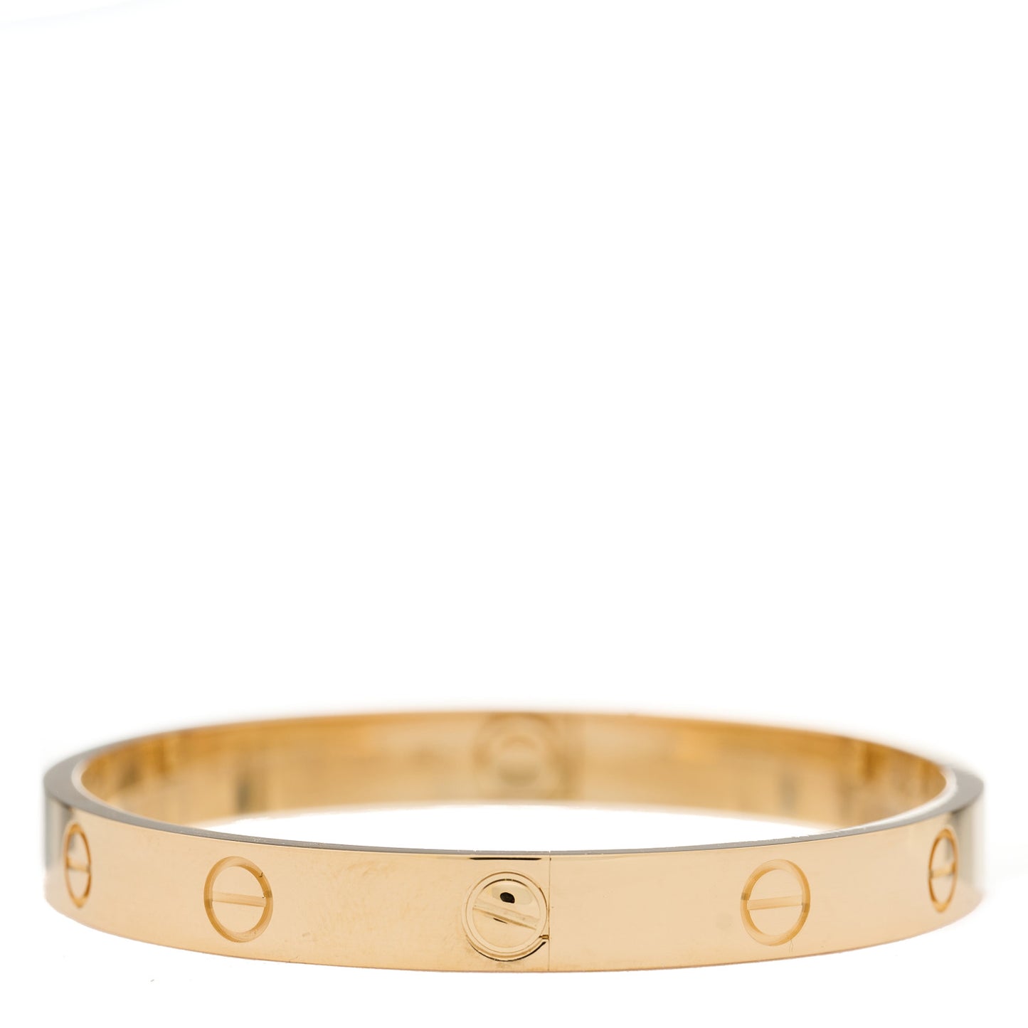 18K Yellow Gold LOVE Bracelet 17