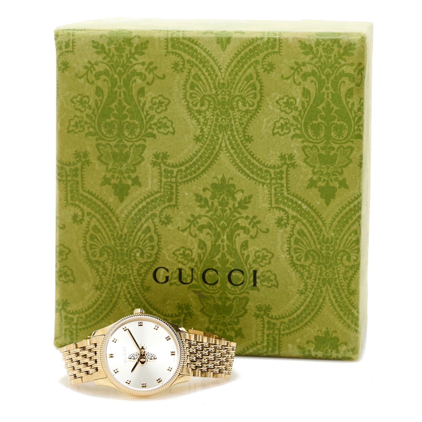 Stainless Steel 29mm G-Timeless Bee Quartz Watch Gold