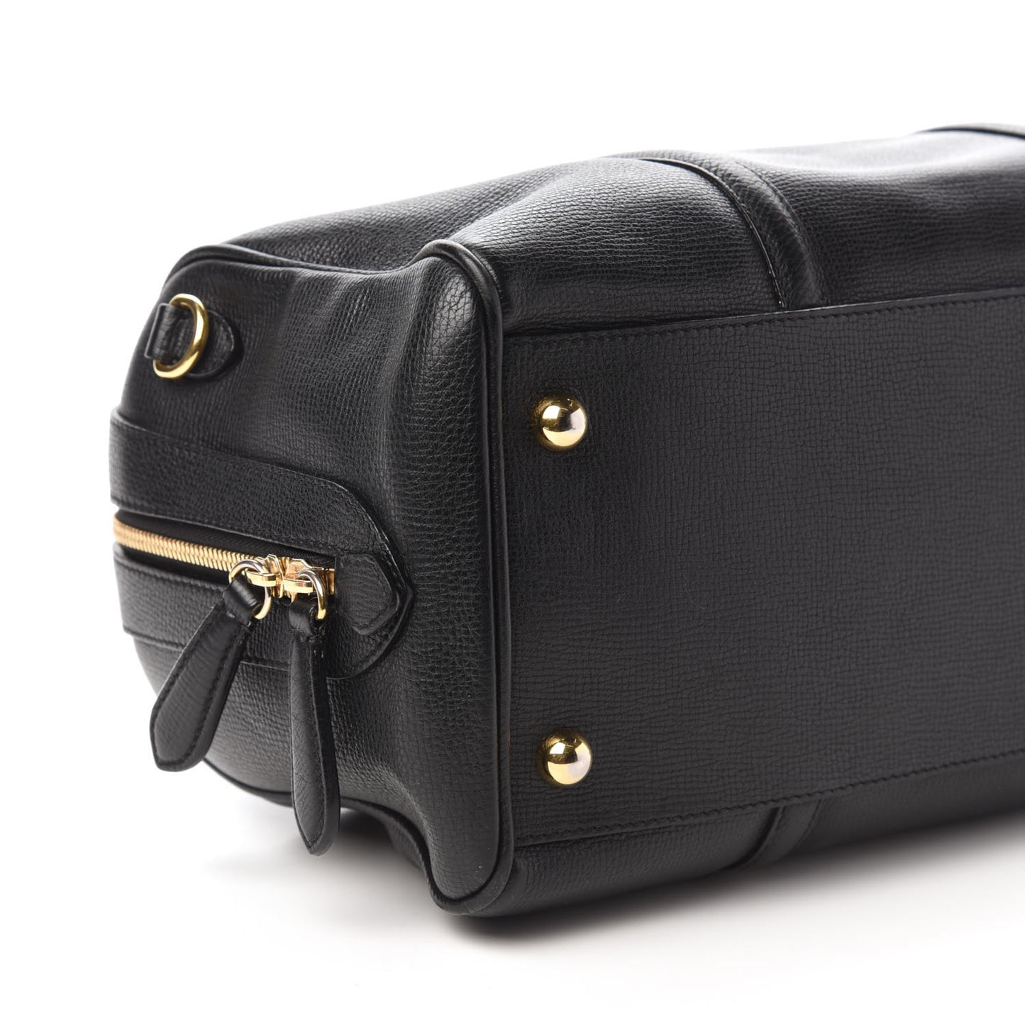 Derby Calfskin Medium Alchester Bowling Bag Black