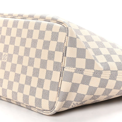 Louis Vuitton Damier Azur Neo Neverfull MM Rose Ballerine 11 of 11