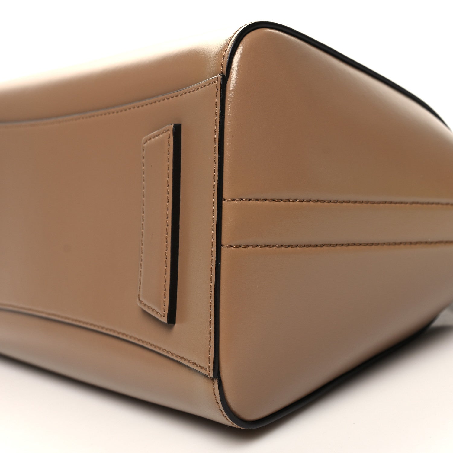 Givenchy Shiny Lord Calfskin Small Antigona Dark Beige 10 of 11