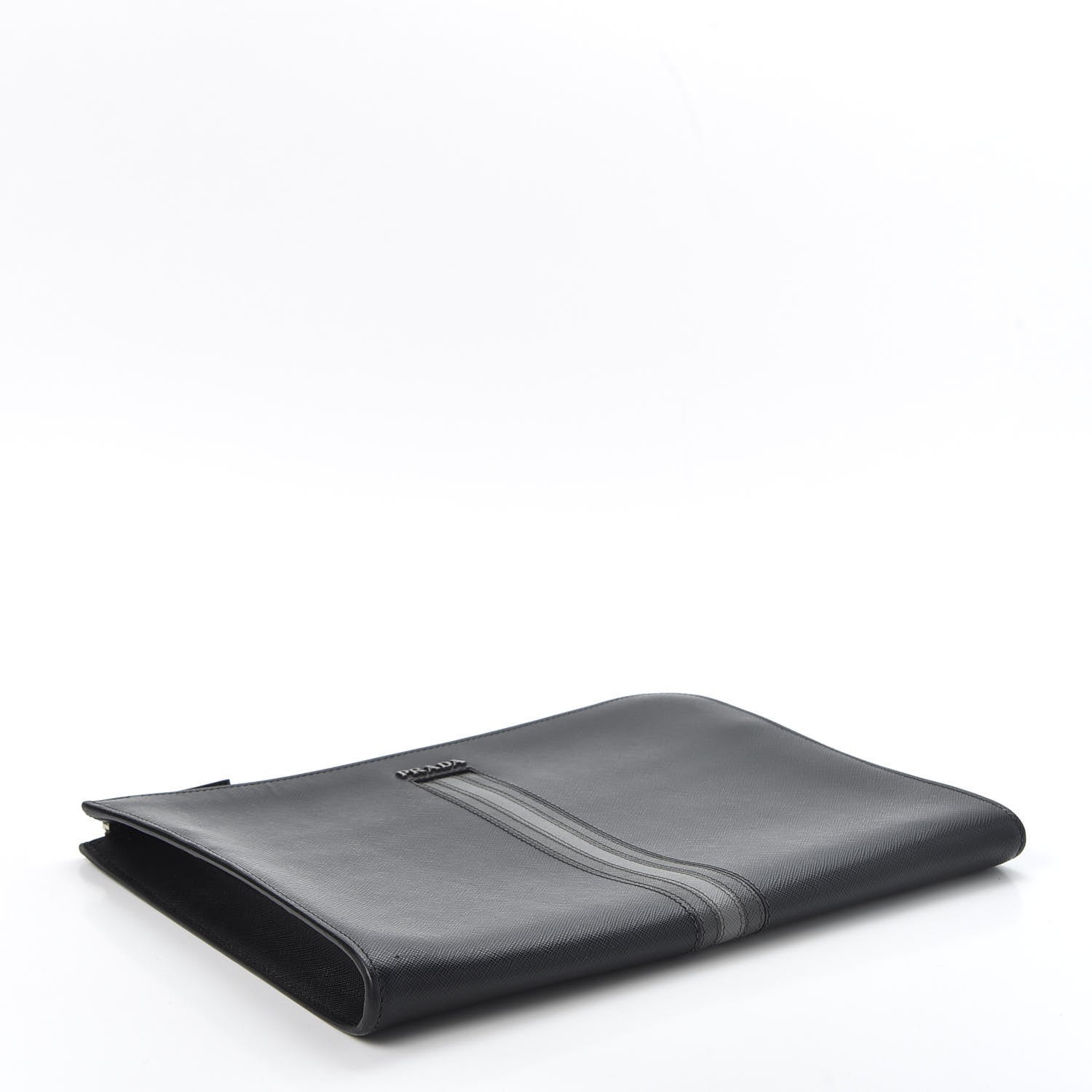Prada Saffiano Document Holder Black 3 of 7