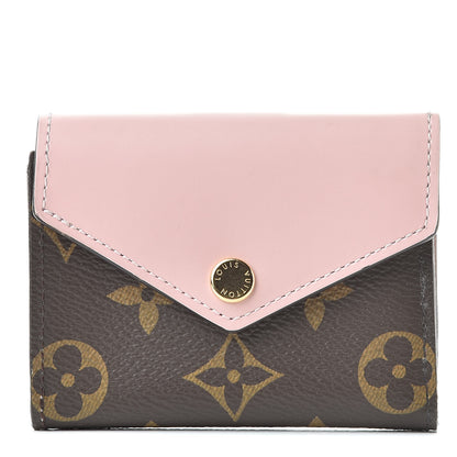 Louis Vuitton Monogram Zoe Wallet Rose Ballerine 1 of 7