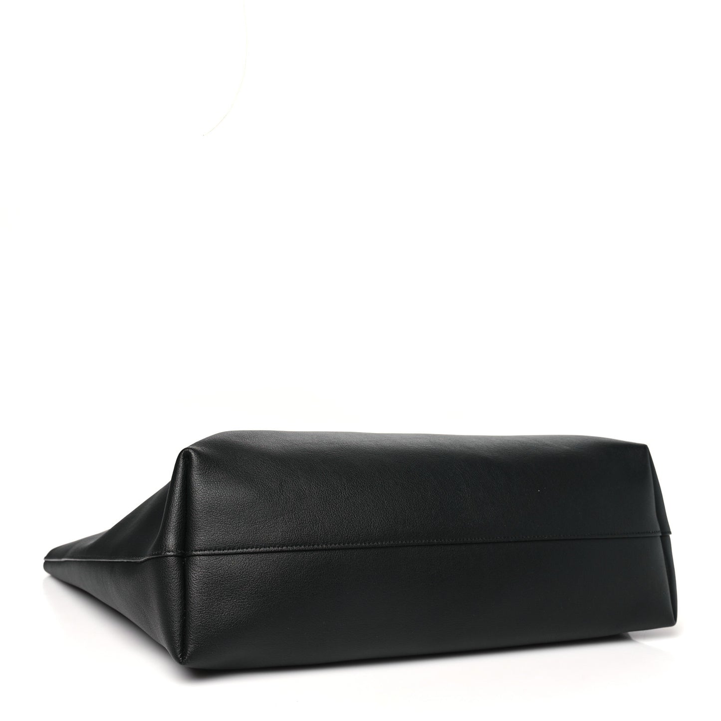 Calfskin Large Shopping Tote Black