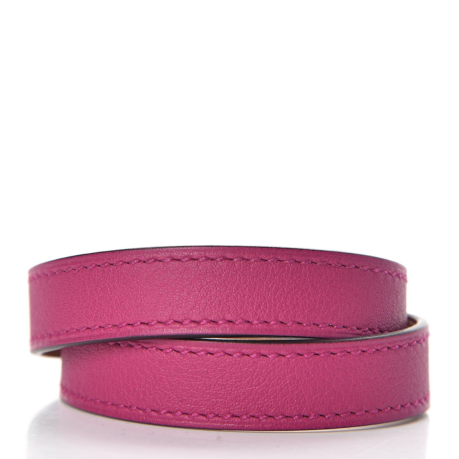 Hermes Swift Kelly Double Tour Bracelet T2 Rose Pourpre 3 of 5