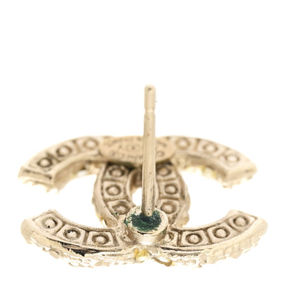 Chanel Pearl CC Earrings Gold 5 of 5