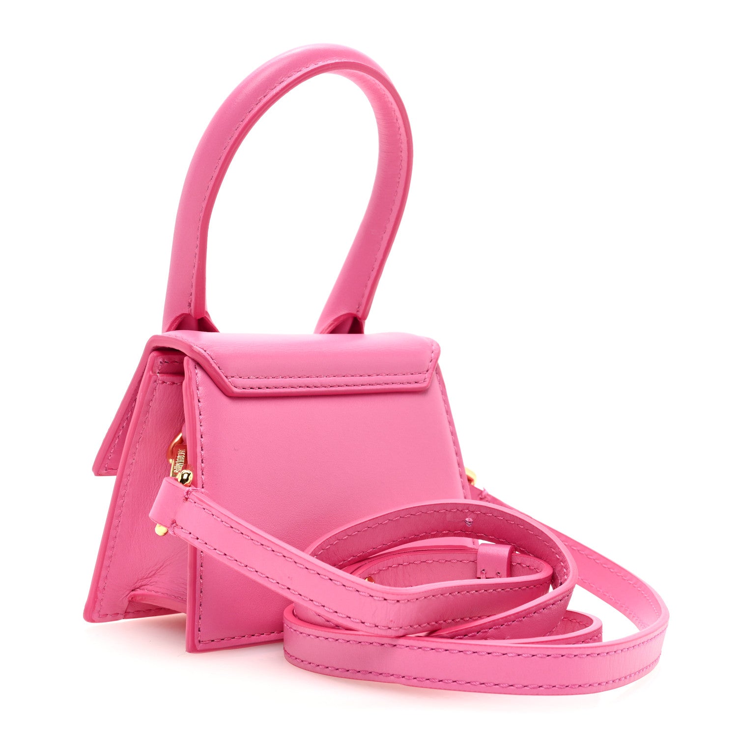 Jacquemus Smooth Calfskin Le Chiquito Moyen Pink 3 of 9