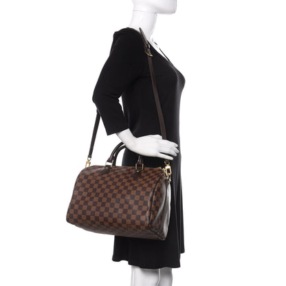 Louis Vuitton Damier Ebene Speedy Bandouliere 30 2 of 12