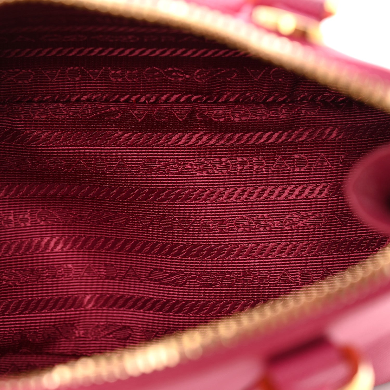 Prada Saffiano Lux Mini Promenade Tote Fuxia 5 of 13