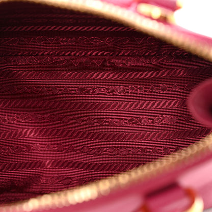 Prada Saffiano Lux Mini Promenade Tote Fuxia 5 of 13