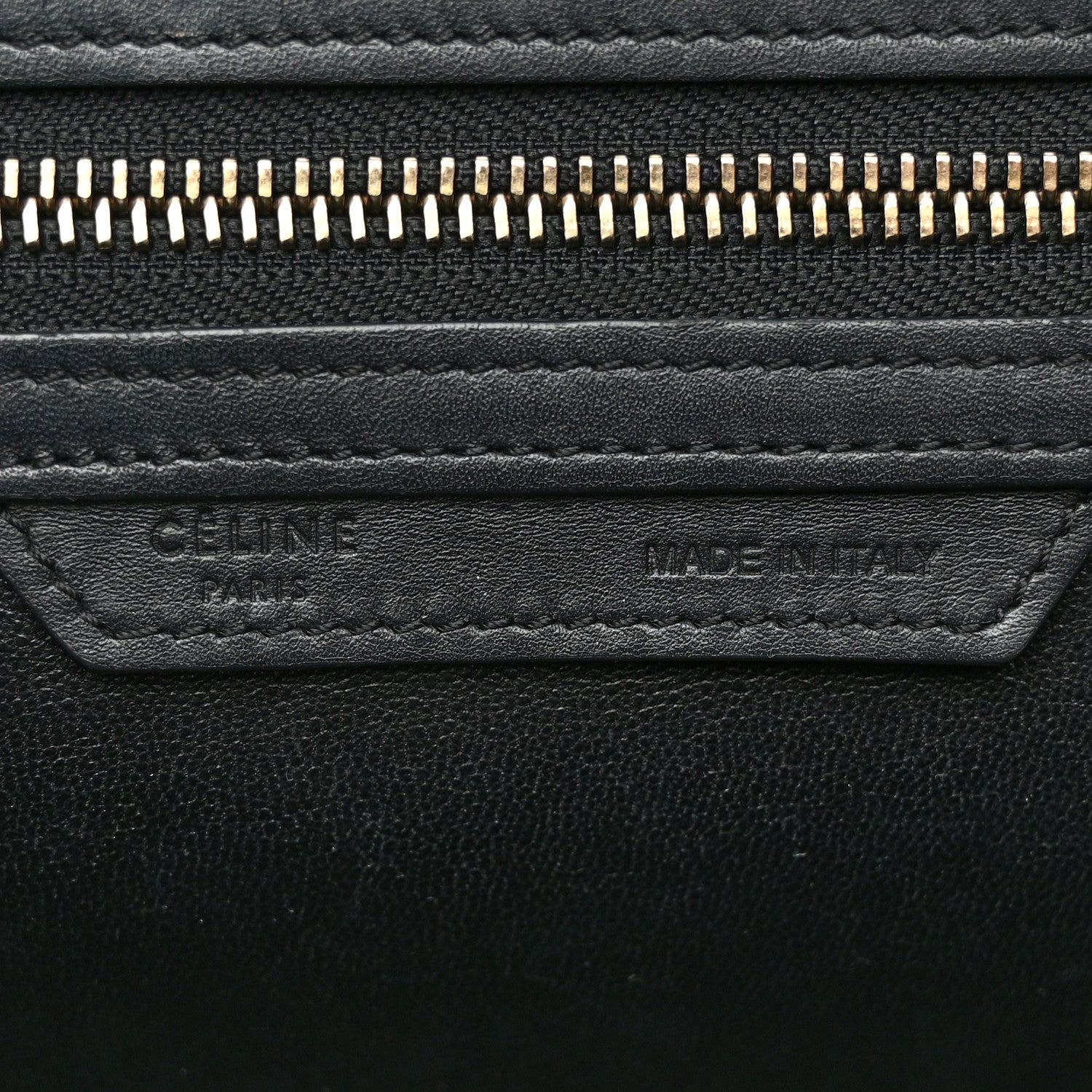 Celine Smooth Calfskin Medium Luggage Black 6 of 17