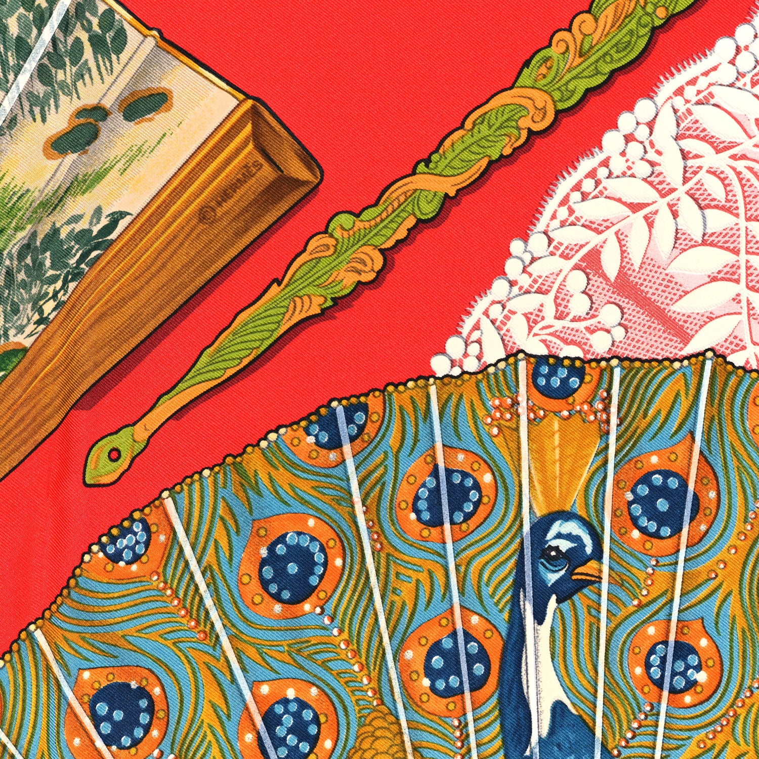 Hermes Silk Brise de Charme Scarf 90 4 of 5