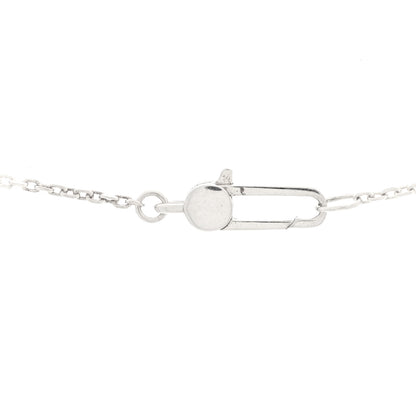 Gucci Sterling Silver Trademark Logo Square Pendant Necklace 4 of 4