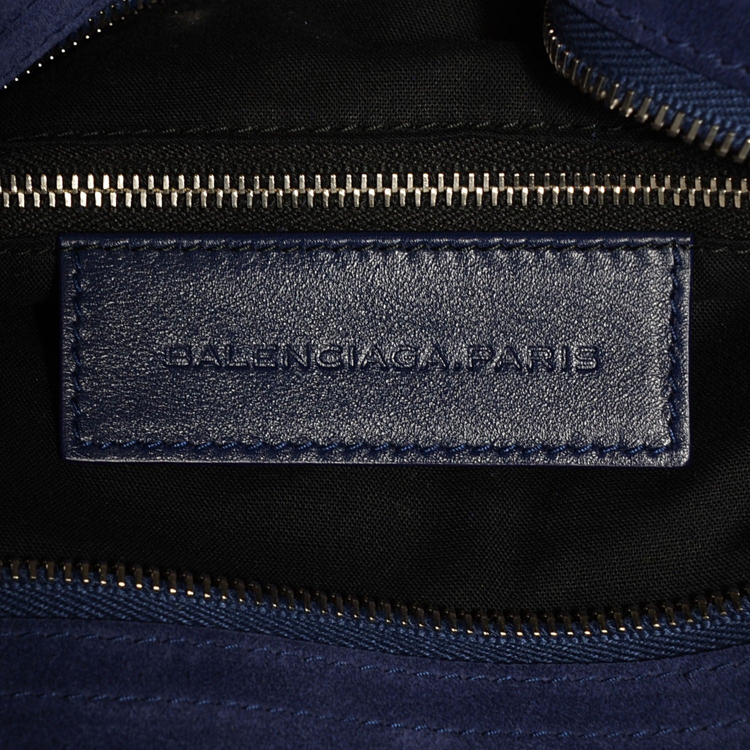 Balenciaga Baby Daim Suede Velo Bleu Nuit 7 of 16