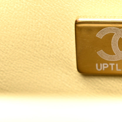 Chanel Caviar Quilted Extra Mini Coco Handle Flap Light Green 7 of 10