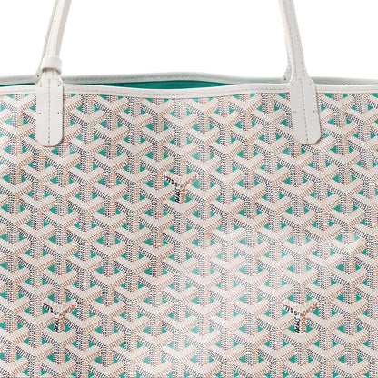 Goyard Goyardine Saint Louis Claire Voie GM White Opaline 9 of 11