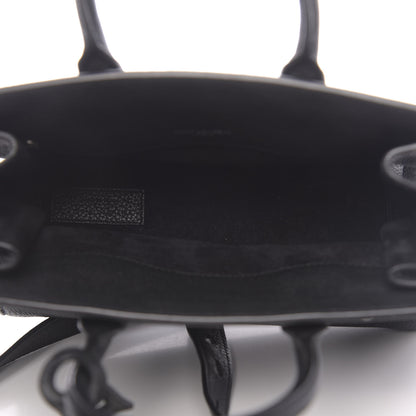 Saint Laurent Grained Calfskin Nano Sac De Jour Souple Black 5 of 10