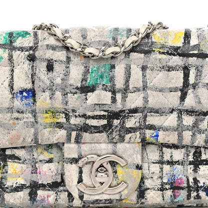 Chanel Calfskin Hand Painted Graffiti Mini Flap Multicolor 7 of 9