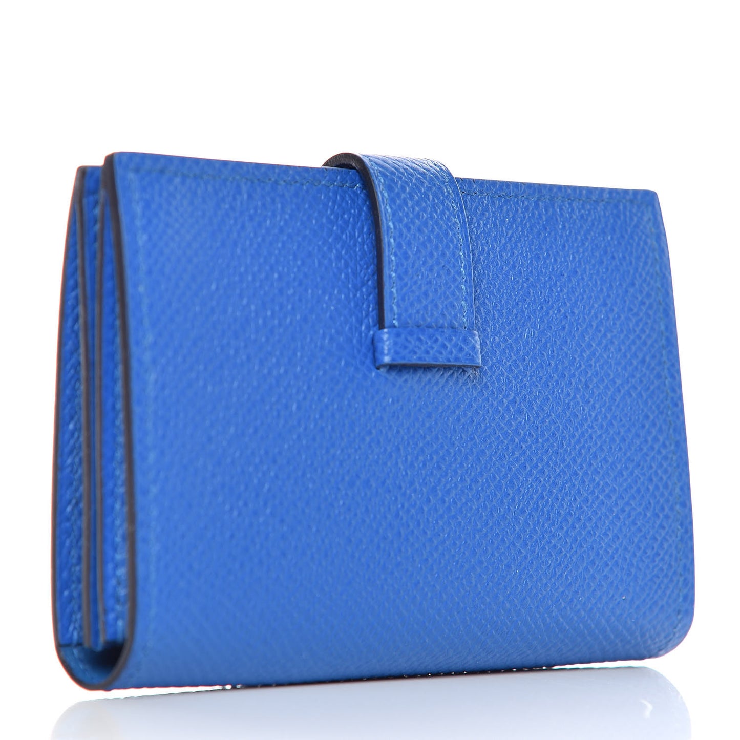 Epsom Bearn Card Holder Wallet Bleu Zellige