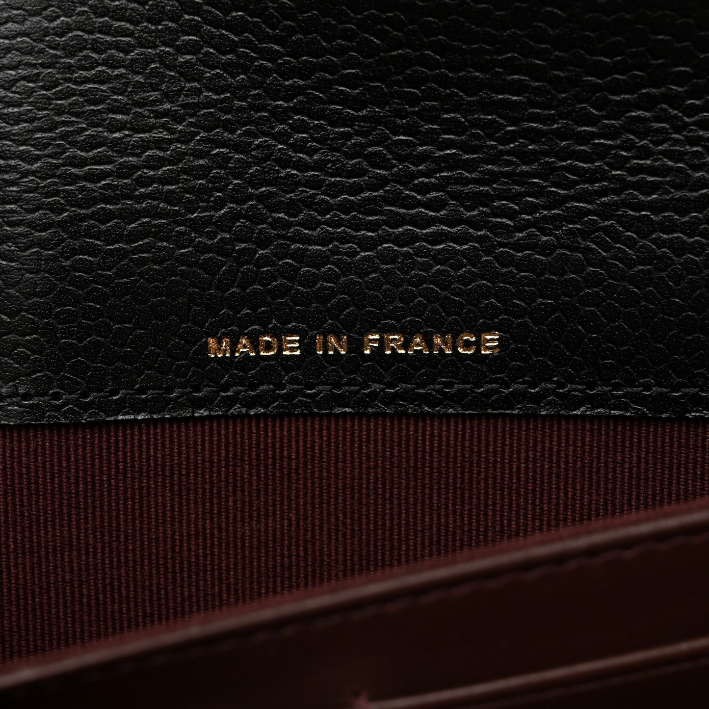 Caviar Quilted Long Flap Wallet Black