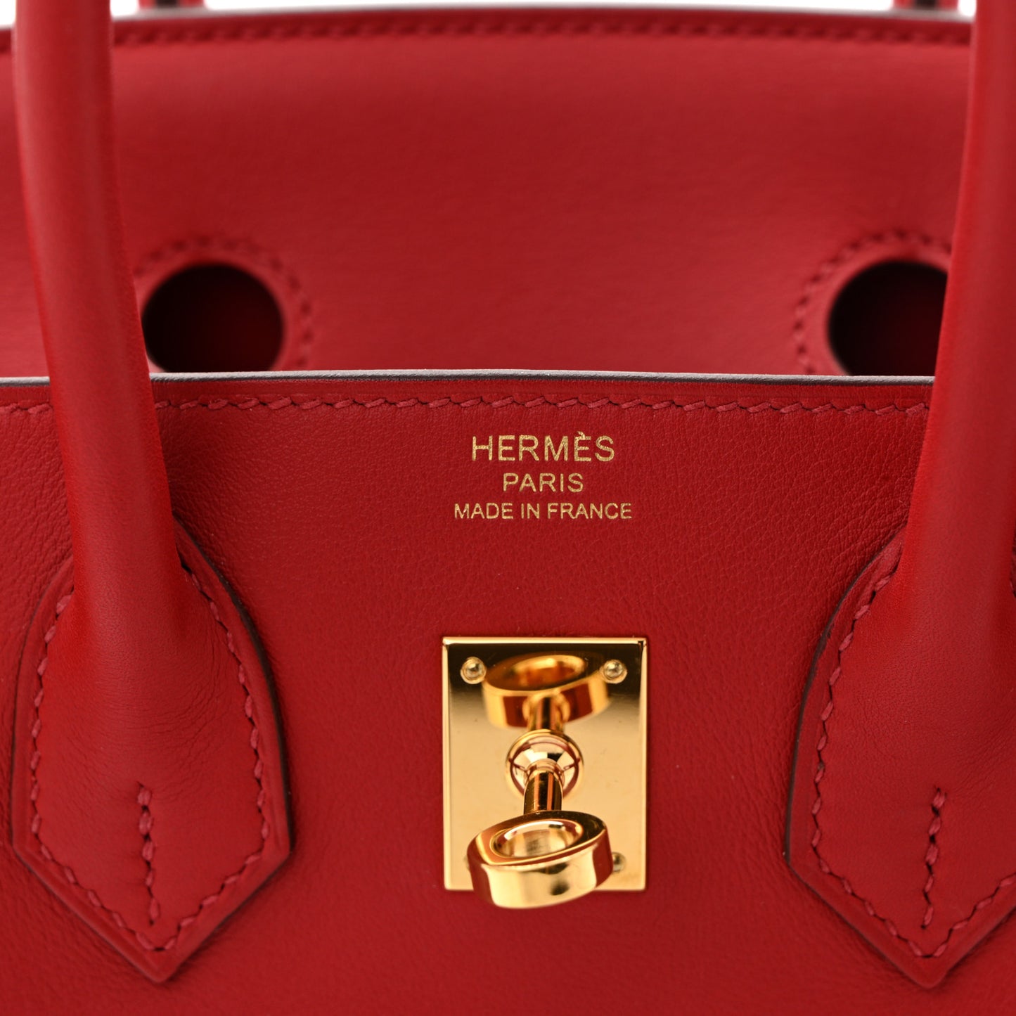 Swift Birkin 25 Rouge Piment