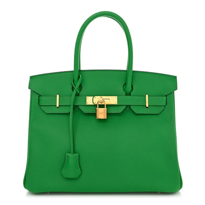 Hermes Epsom Birkin 30 Bambou 1 of 10