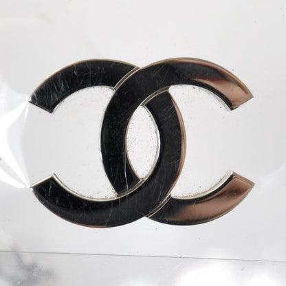 Chanel Vinyl Naked Tote White 6 of 8