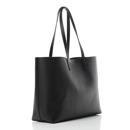 Saint Laurent Calfskin Large Shopping Tote Black 4 of 12