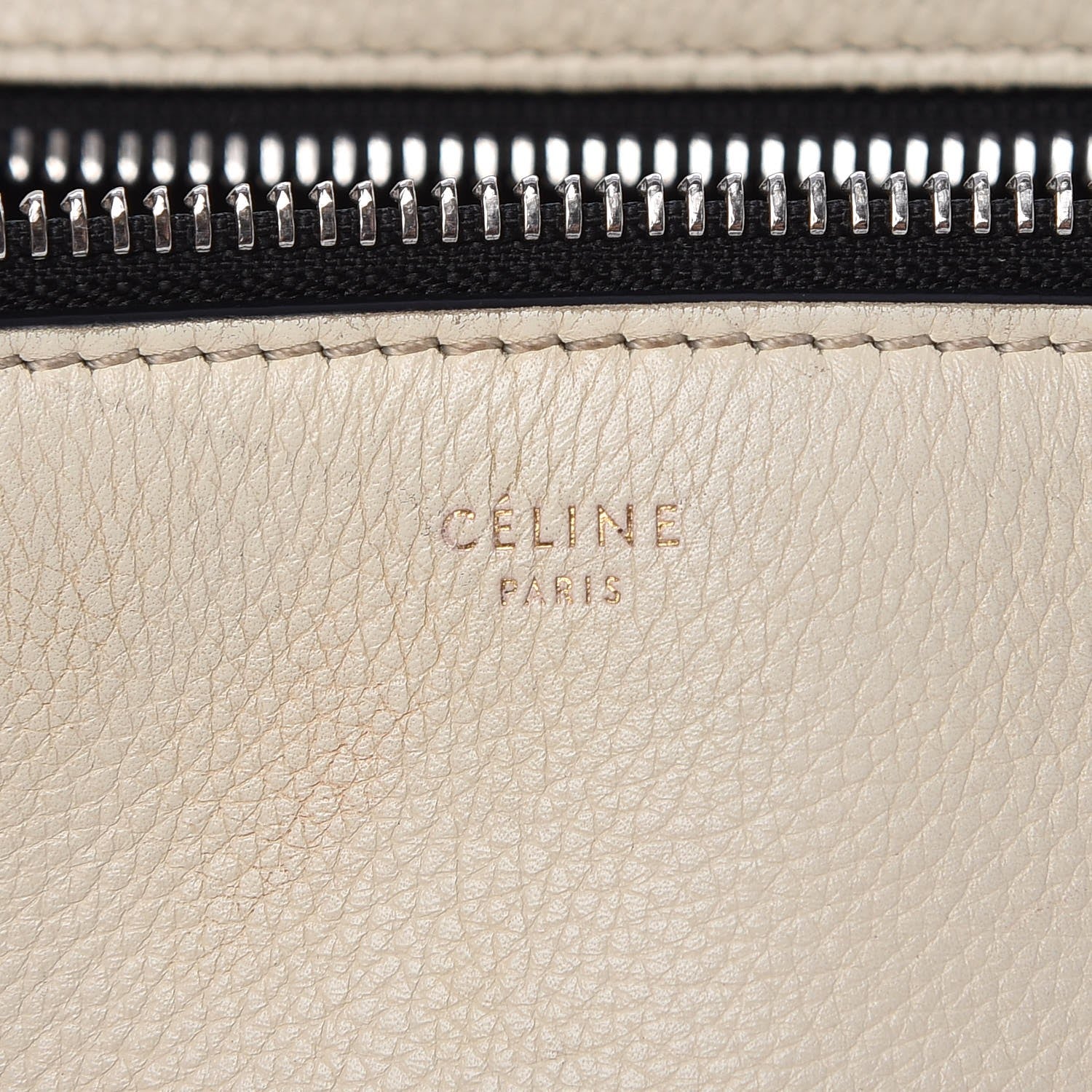 Celine Grained Calfskin Large Edge Shoulder Bag 8 of 21