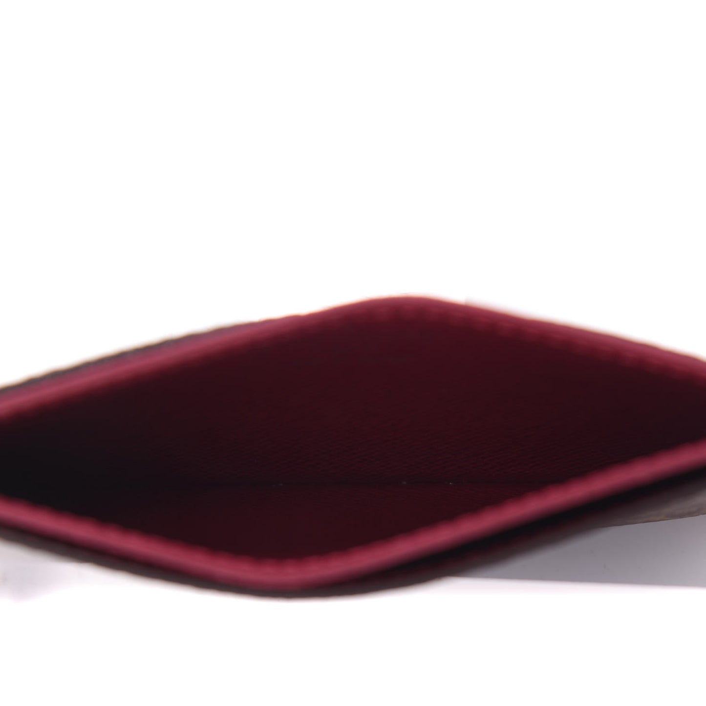 Monogram Card Holder Fuchsia