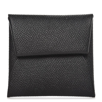 Hermes Epsom Bastia Coin Purse Black 1 of 7