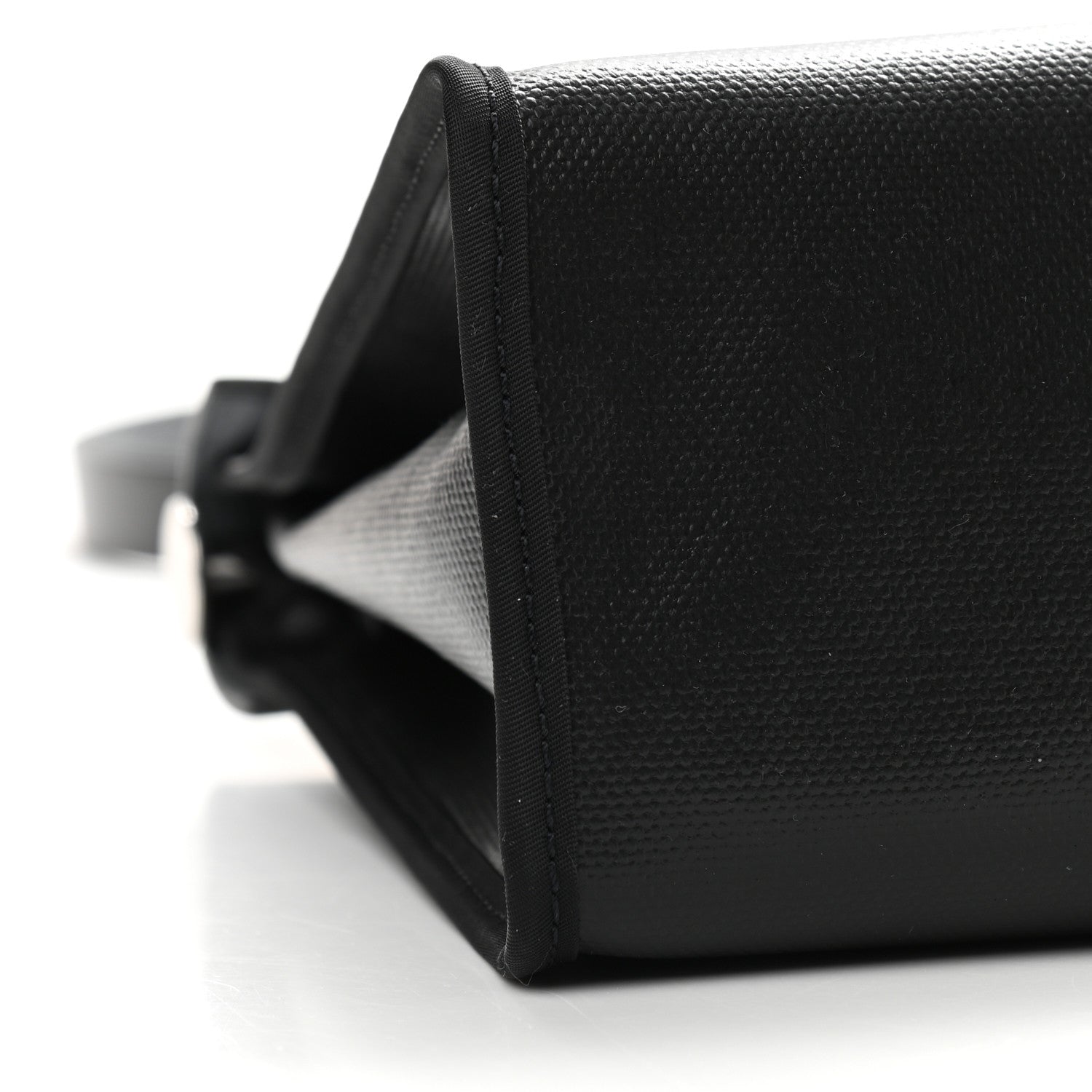 Hermes Toile H Berline Vache Hunter Herbag Zip PM 31 Black Ecru 9 of 11