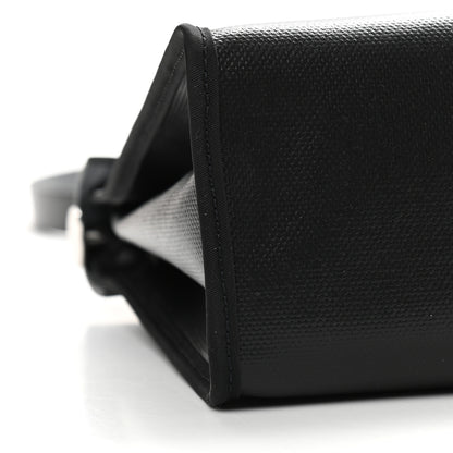 Hermes Toile H Berline Vache Hunter Herbag Zip PM 31 Black Ecru 9 of 11