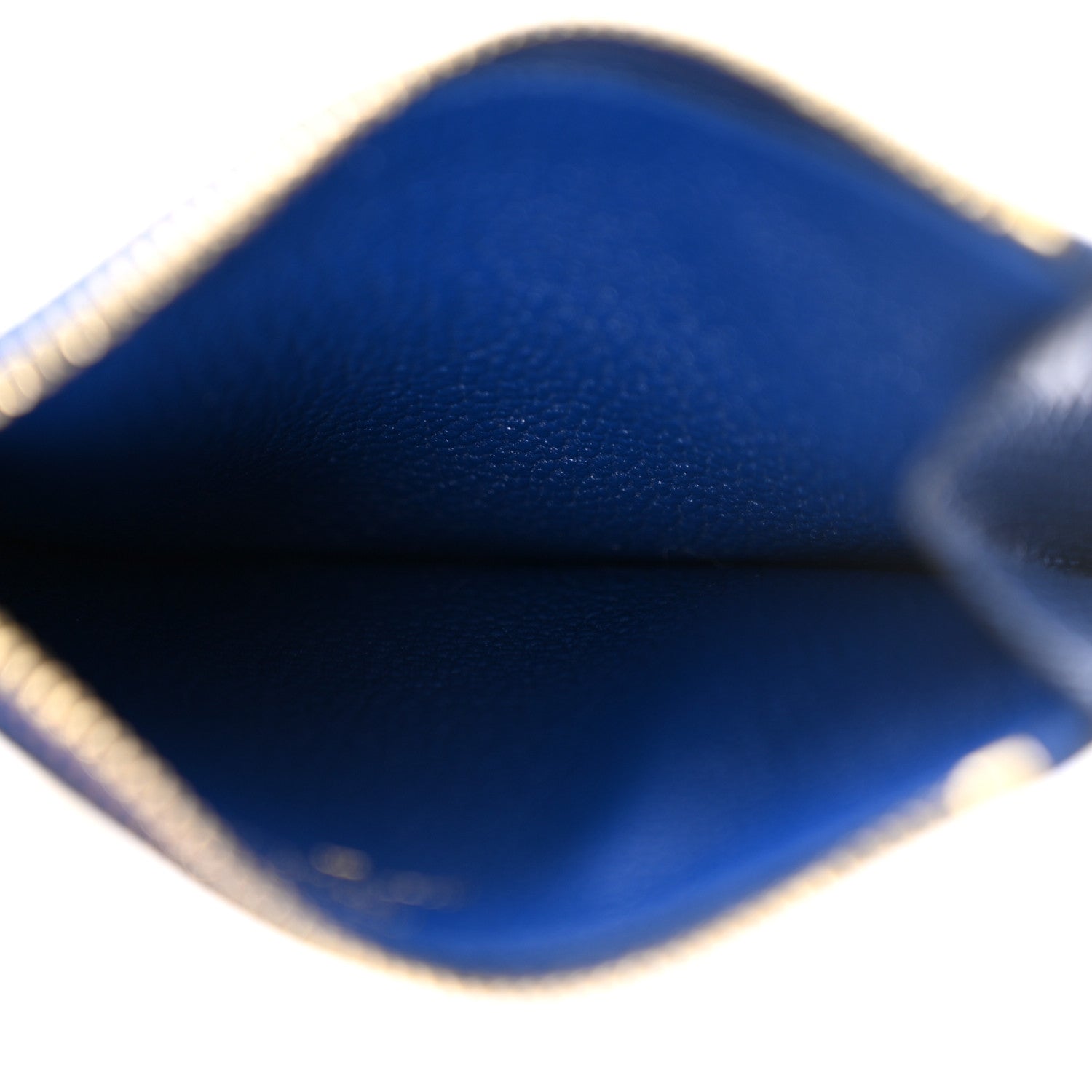 Hermes Lizard Constance Slim Wallet Bleu Saphir 8 of 10