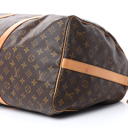 Louis Vuitton Monogram Keepall Bandouliere 55 8 of 17