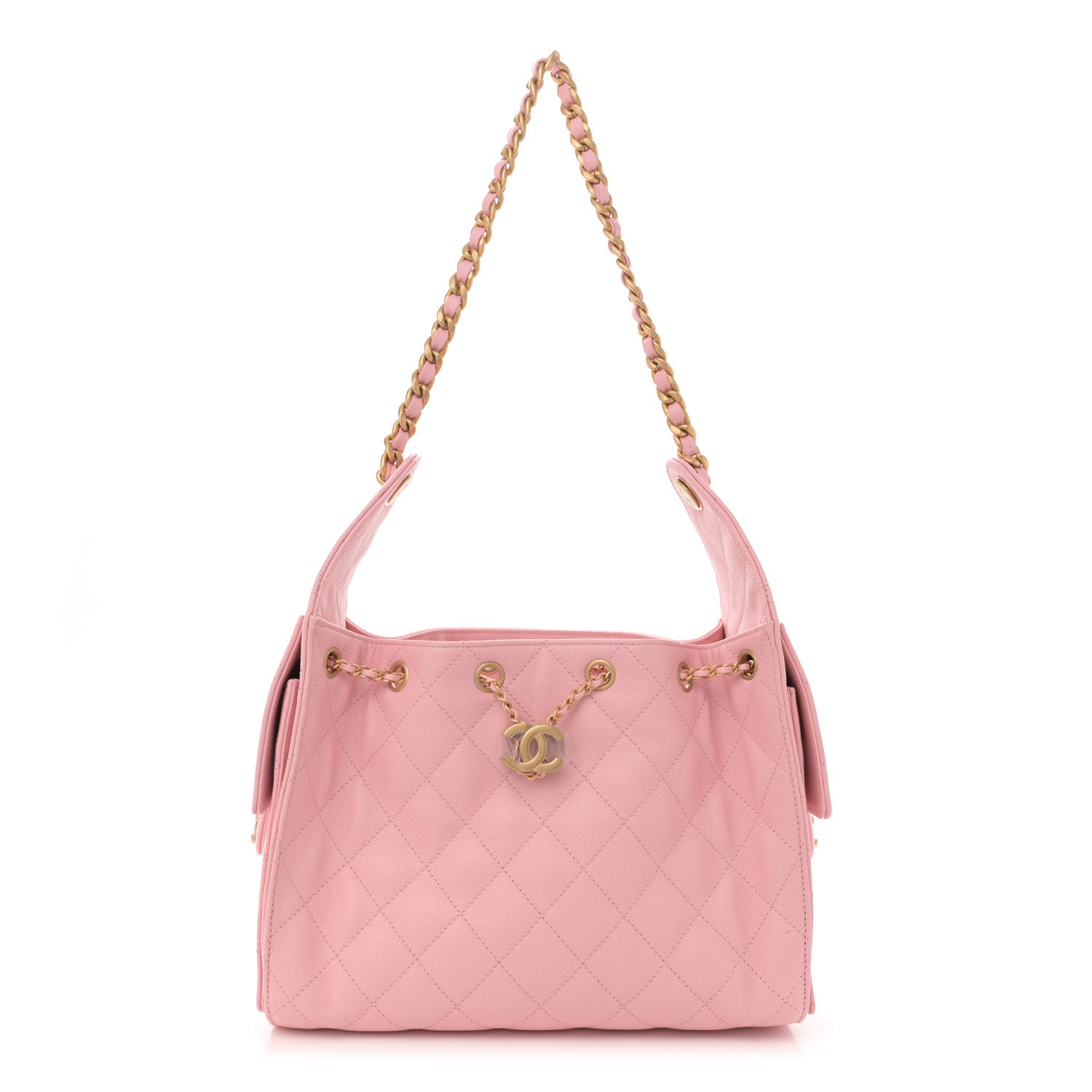 Chanel Caviar Quilted Small Chanel 25 Handbag Light Pink 1 of 11