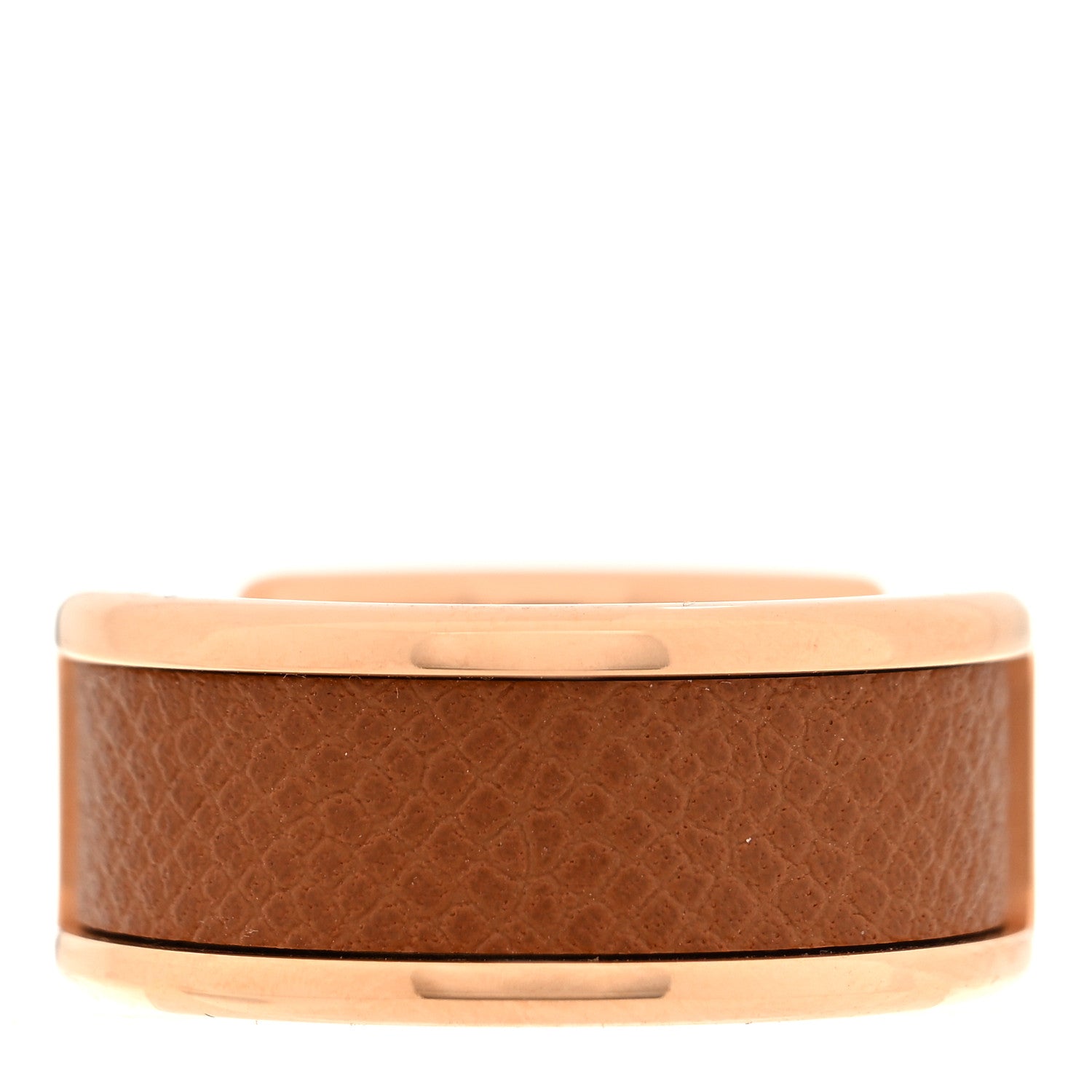 Hermes Madame Calfskin Olympe Ring S 52 6 Gold 3 of 5