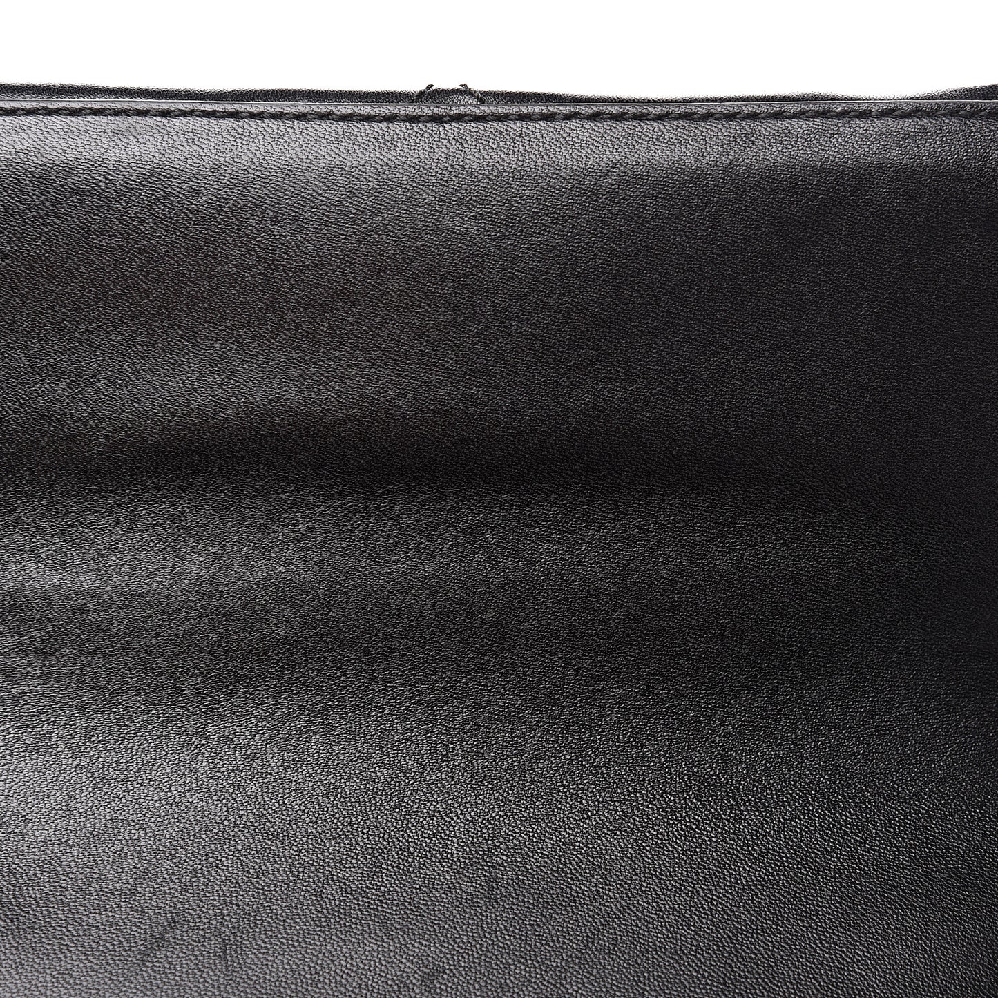 Nappa Triangle Stitched Large Spectrum Bag Black
