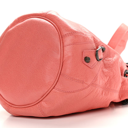 Balenciaga Agneau Classic Hardware Mini Pompon Rose Azalee 10 of 11